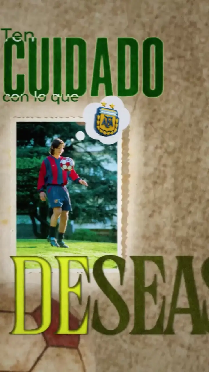 Sports storytelling edit: a young footballer with bold green kinetic type
